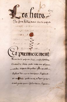 Archives Gard L'Estréchure compoix cadastre dessin calligraphie