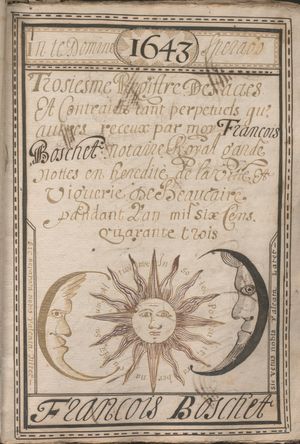 Archives Gard dessin notaire calligraphie