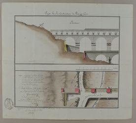 Archives, Gard, Uzès, Pont-du-Gard, eau, Gardon