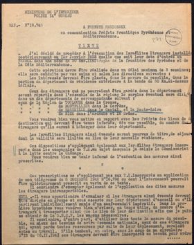 Archives Gard antisémitisme Seconde Guerre mondiale 1939-1945