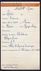 Archives Gard antisémitisme Seconde Guerre mondiale 1939-1945