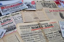 Archives, Gard, numérisation, presse
