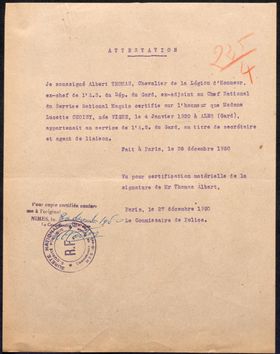 archives Gard Femme Résistance