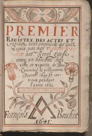 Archives Gard dessin notaire calligraphie