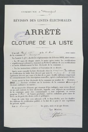 Archives Gard éléctions députés