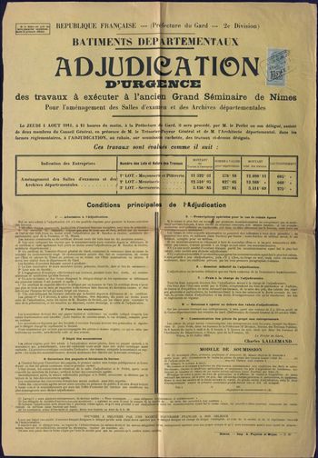 Archives, Gard, église, Etat, séparation, 1905, loi du 9 décembre 1905, Dreyfus, laïcité